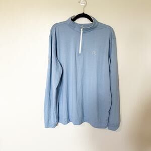 Rhoback 1/4 zip blue pullover men’s XL